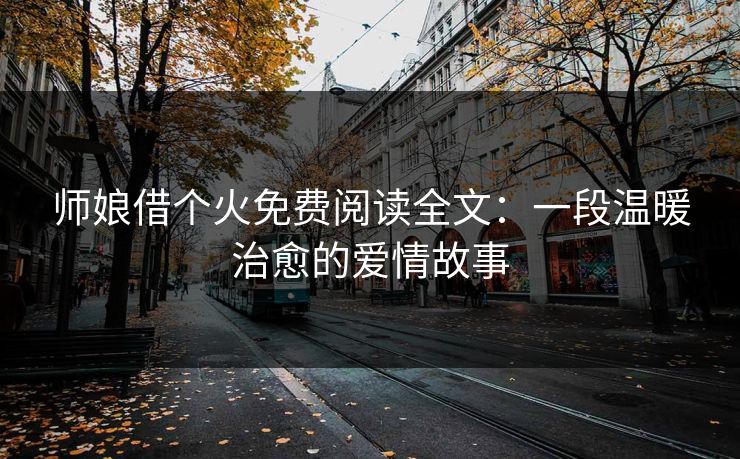 师娘借个火免费阅读全文：一段温暖治愈的爱情故事
